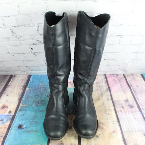 LL BEAN Side Zip Deerfield Tall Riding Boot Size 7 - Picture 5 of 10